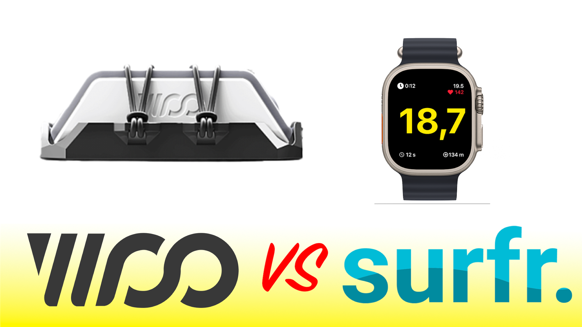 WOO VS SURFR | Which device is better for kitesurfing?